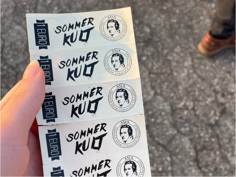Wertmarken, die ich erworben habe. Die benötigt man nämlich für den Kauf von Getränken auf dem Festival. (Foto: Athina)
