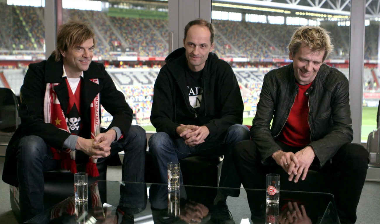 So kommen auch die Toten Hosen zu Wort, die aus der Umgebung der Fortuna kaum wegzudenken sind Lars Pape / Holger Schürmann