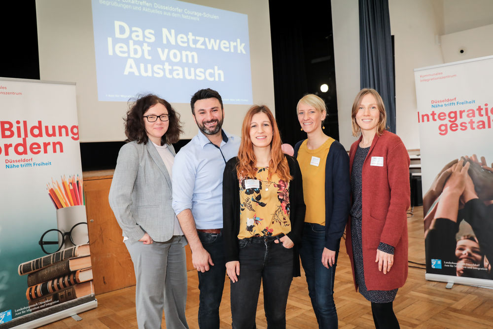 Das Treffen der Düsseldorfer "Schulen ohne Rassismus" fand im Humboldt-Gymnasium statt. (Foto: Landeshauptstadt Düsseldorf, Melanie Zanin)