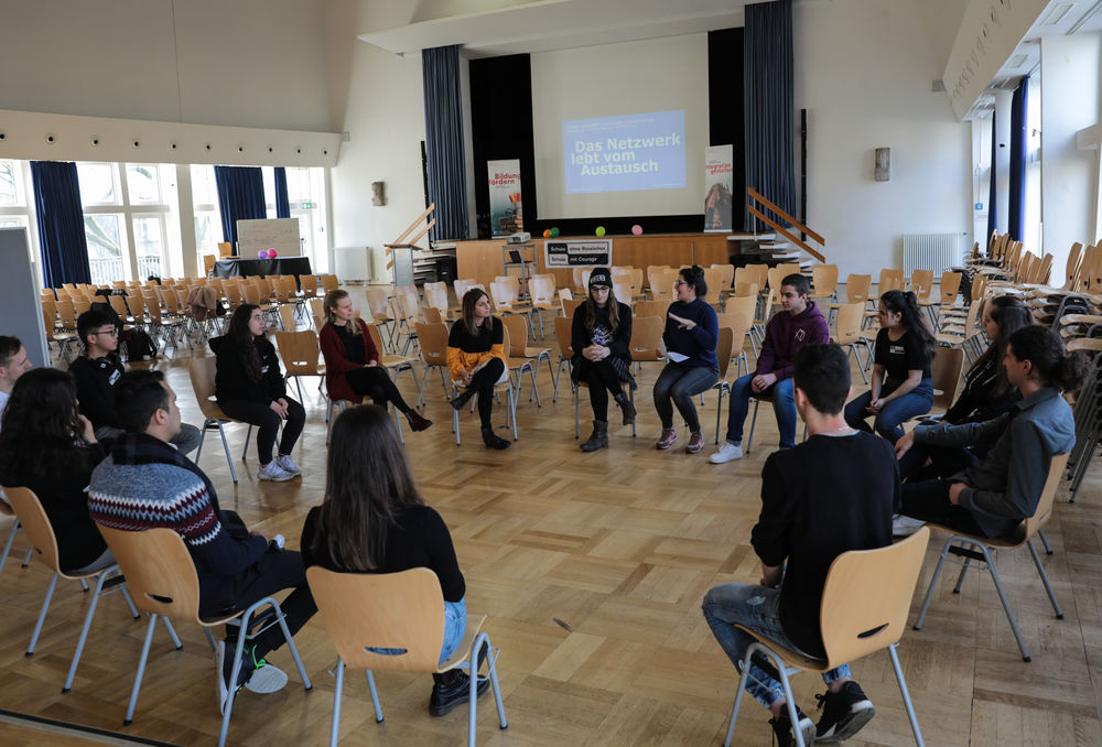 In vier Workshops haben die Teilnehmer ihre demokratischen und partizipativen Kompetenzen vertieft. (Foto: Landeshauptstadt Düsseldorf, Melanie Zanin)