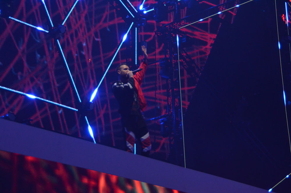 Ingrosso rockt die Menge; Foto: Lara A.