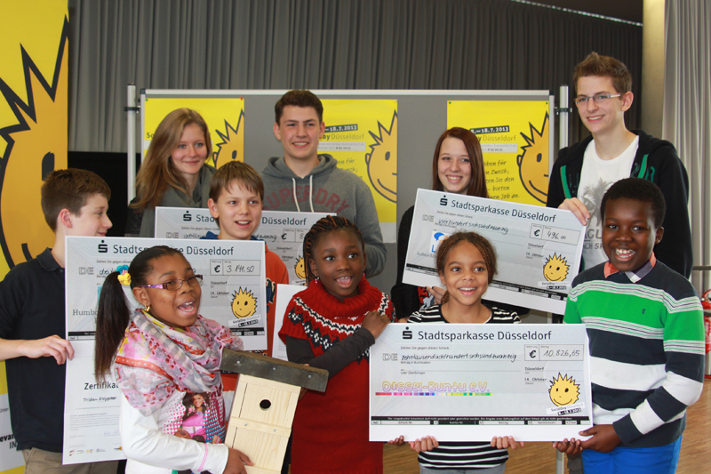 Schüler sammeln mehr als 40.000 Euro Spenden beim Social Day