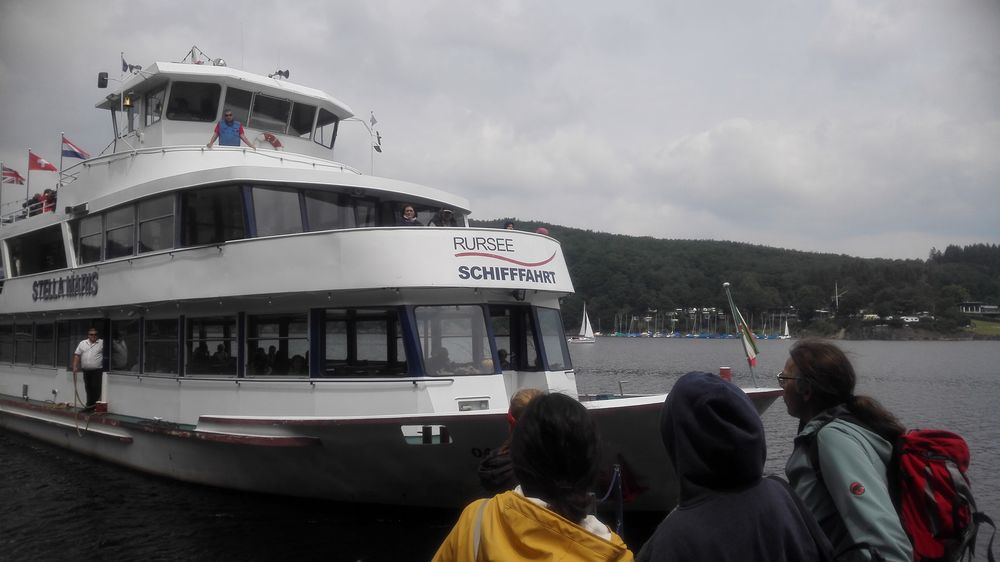 Fähre über den Rursee | Jugendrat Düsseldorf