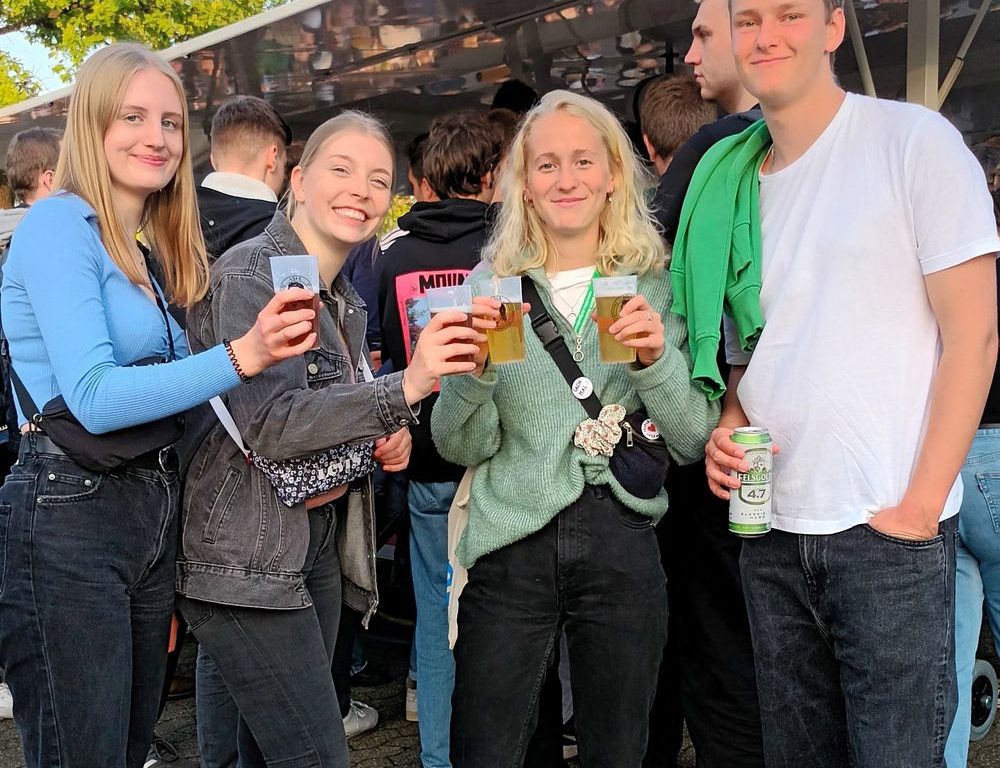 Für Food & Drinks war auch gesorgt.