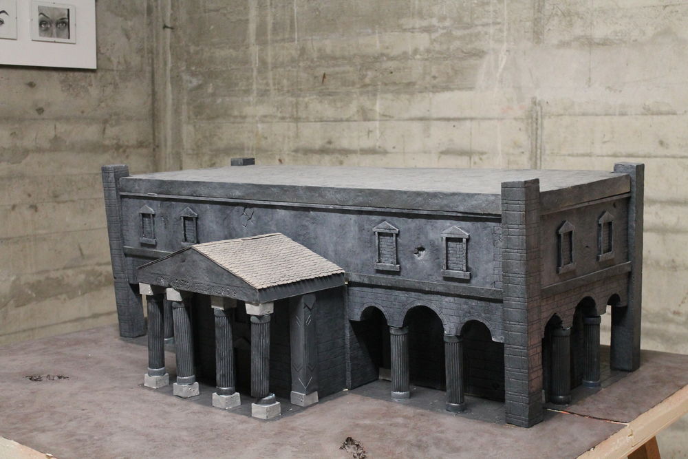 Der Charakter eines Hauses. Ein Kunstwerk von Niklas Kroh. (Foto: Christina Behrens)