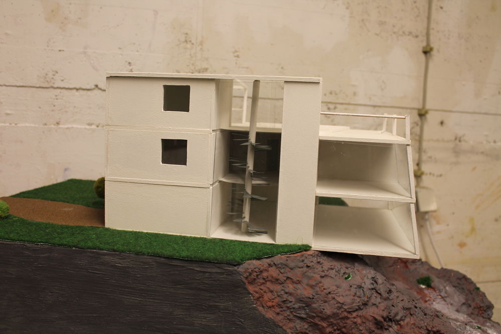 Das Haus von Lukas Thiel fügt sich in seine Umgebung ein. (Foto: Christina Behrens)