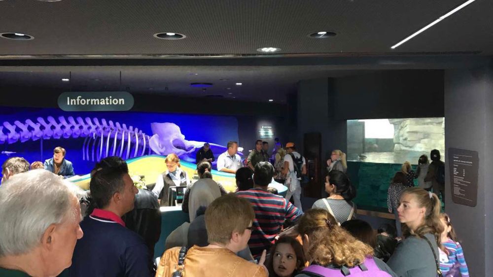 Auch die Eingangshalle strahlt im neuen Glanz (Foto: Anita Koopmann)