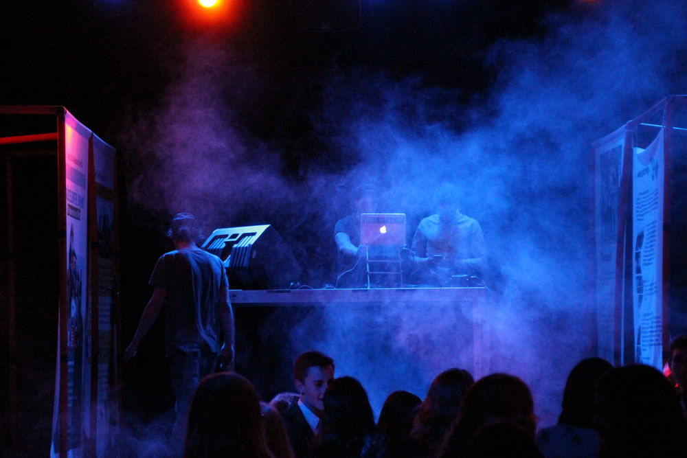 Dazu gab es natürlich einen guten Musikmix vom DJ