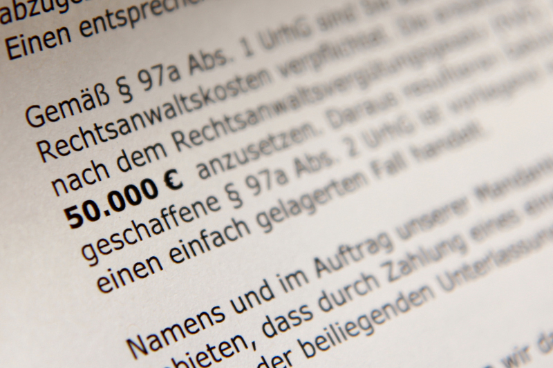 ... mit drastischen Forderungen. Verbraucherzentrale NRW