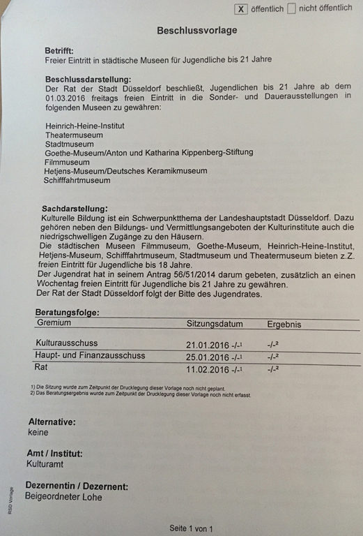 youpod_Museen_Antrag_Jugendrat_Lea_Sikau.jpg - Freitags kostenfrei ins Museum! Jugendrat setzt Wunsch durch - Lea Sikau